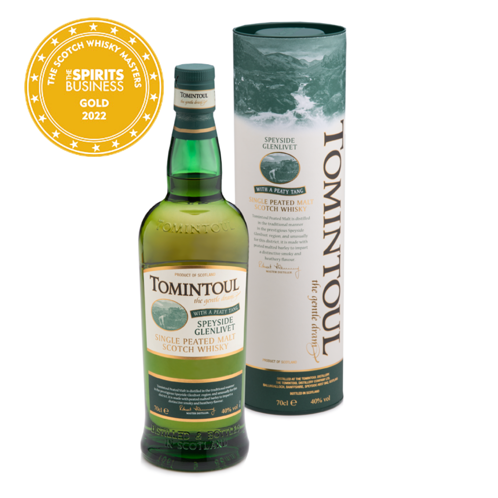 Tomintoul Speyside Single Peaty Malt