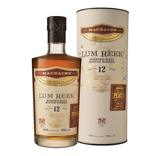 MacNair’s Lum Reek “12 Years Old” Blended Malt Scotch