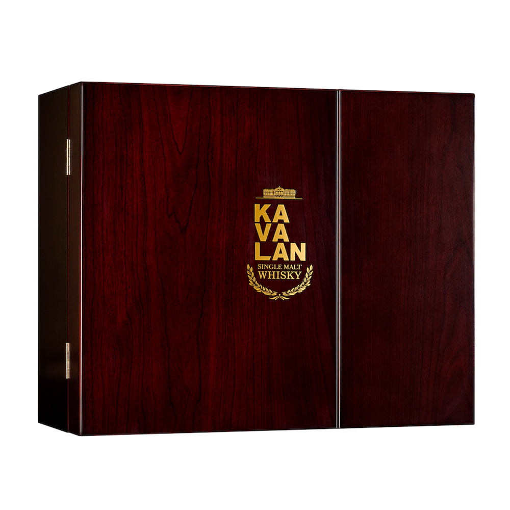 Kavalan Solist PX and Moscatel Sherry Cask with Wooden Gift B