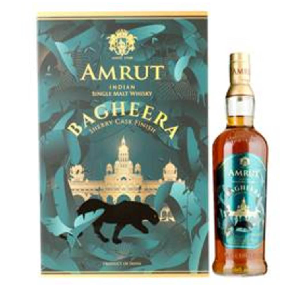 Amrut Bagheera Gift Pack with two Glasses