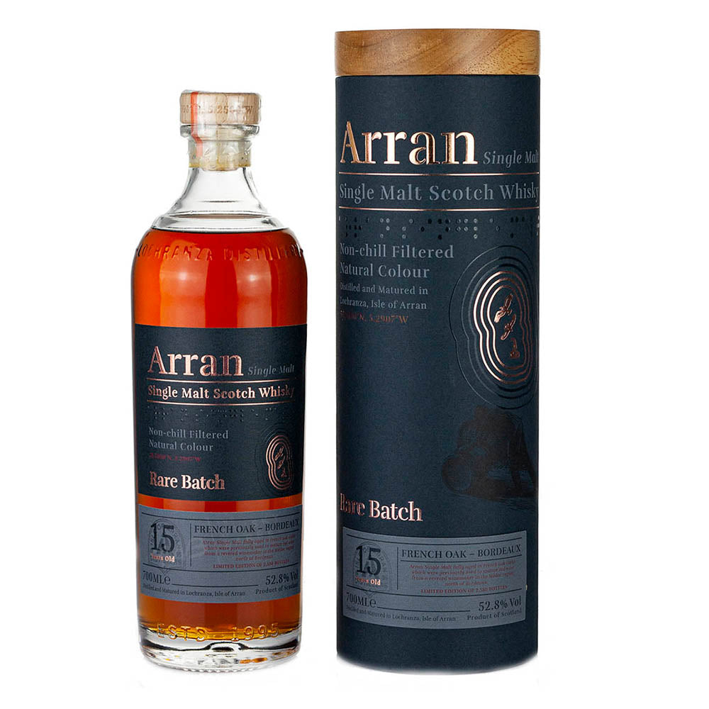 Arran Distillery 15 Year Old Rare Batch French Oak Bordeaux