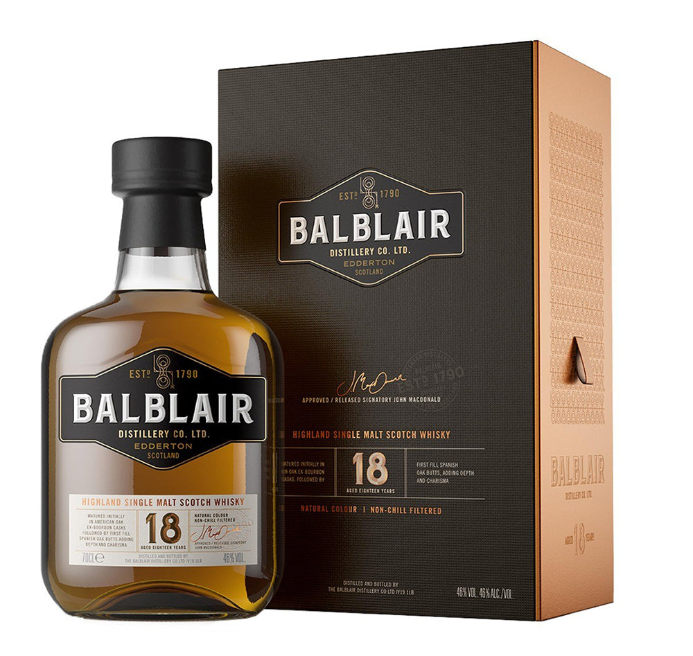 Balblair 18 Year Old Scotch Whisky