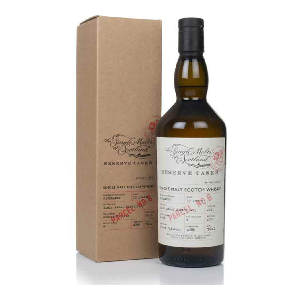 Blair Athol 10 Year Old 2011 -Parcel No.6 – Reserve Casks (The Single Malts of Scotla