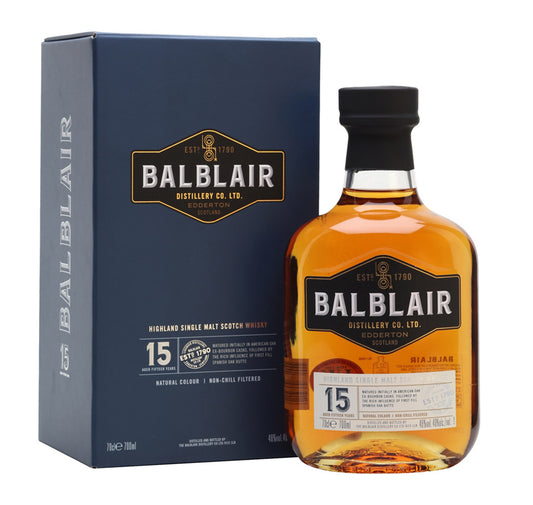 Balblair 15Yo Single Malt Scotch Whisky