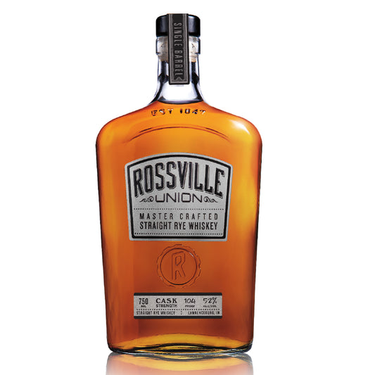 Rossville Union Single Barrel Straight Rye Whiskey