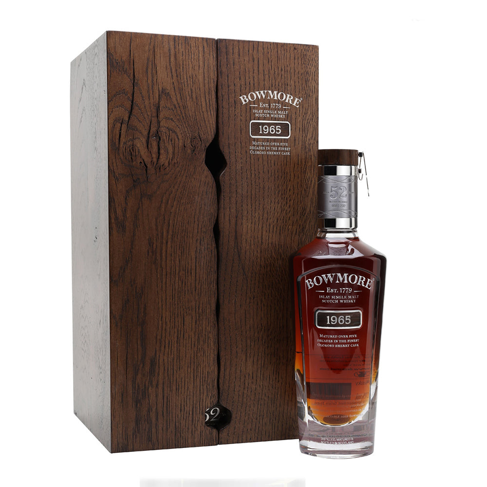 Bowmore 1965 52 Year Old Sherry Cask- Rare and Limited Edition