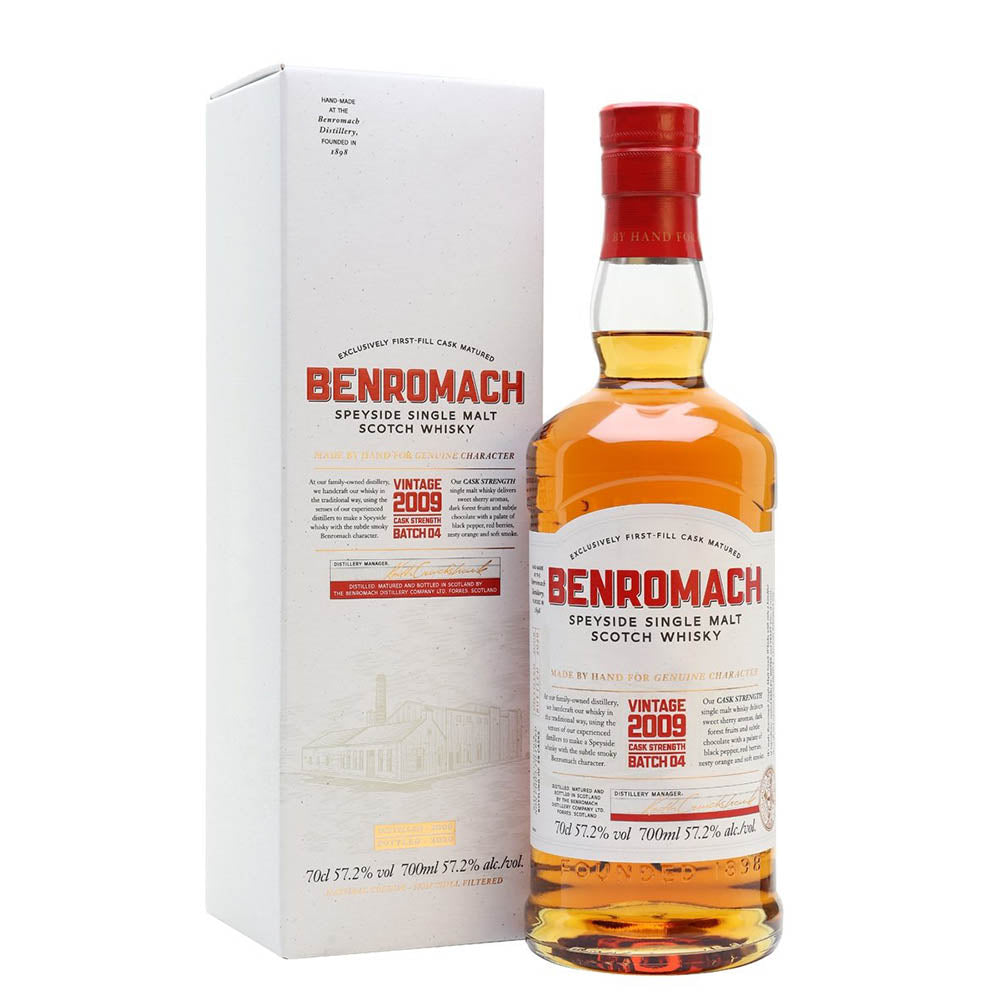 Benromach Cask Strength Vintage 2009 Batch 4