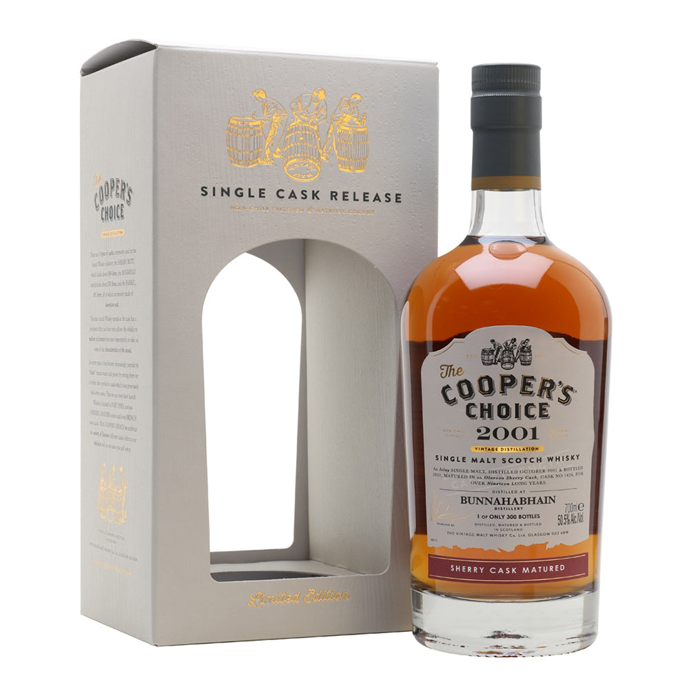 The Cooper’s Choice - Bunnahabhain 19 Year Old 2001 – Craft Cellars LTD