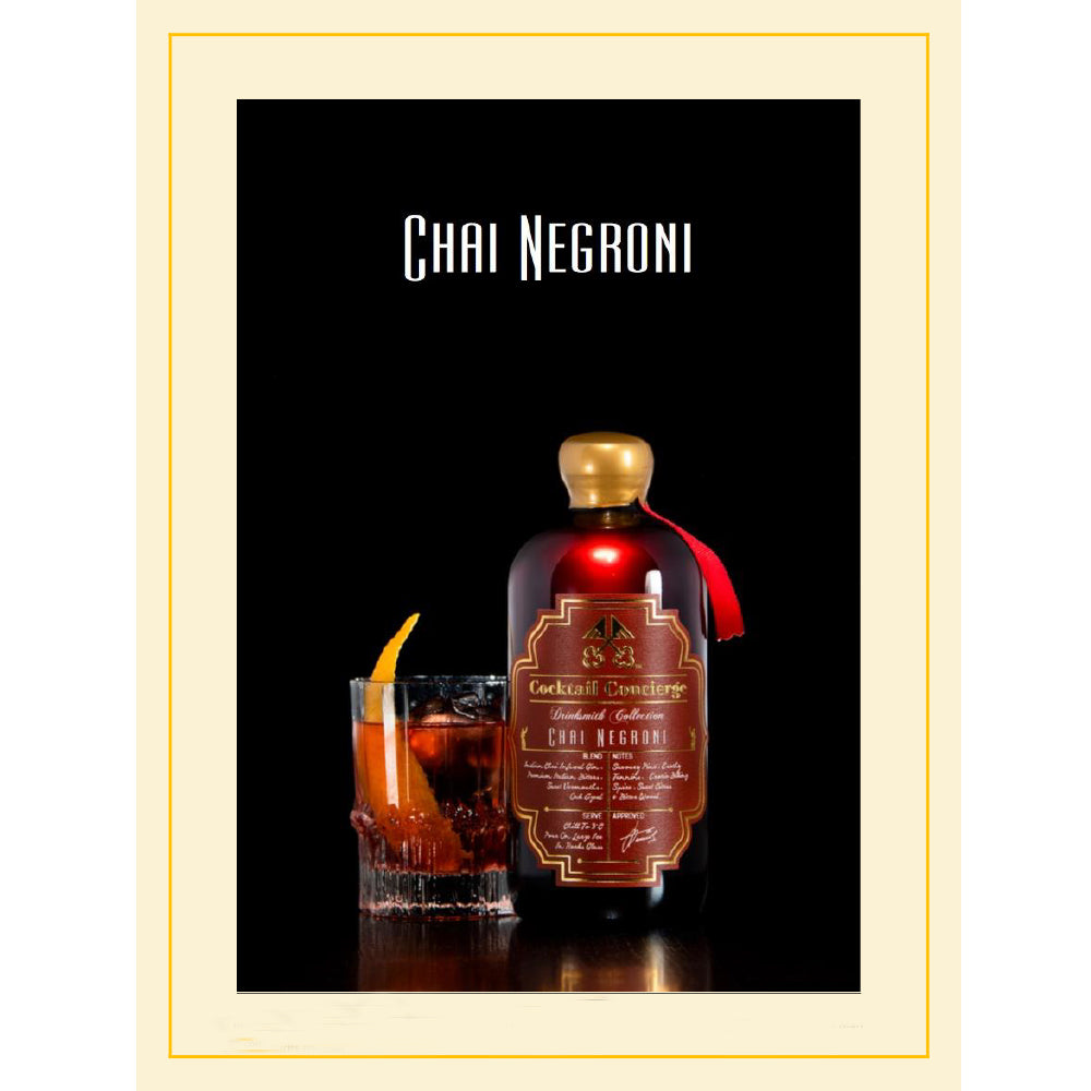 Concierge Cocktails Chai Negroni