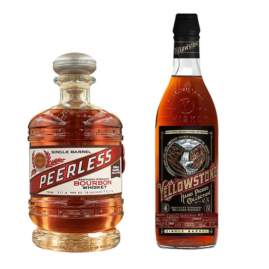 Peerless & Yellowstone Craft Cellars Single Cask Barrel Proof Kentucky Boubon-Bundle