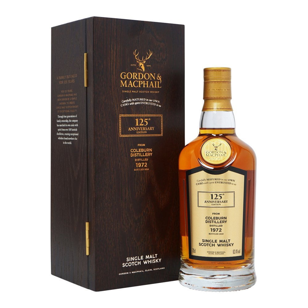 G&M 125th Anniversary Bottling Coleburn 1972 47 Year Old