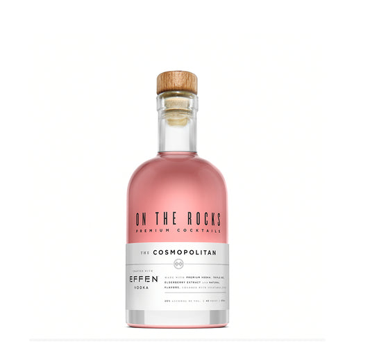 On The Rocks Effen Cosmopolitan 750ml