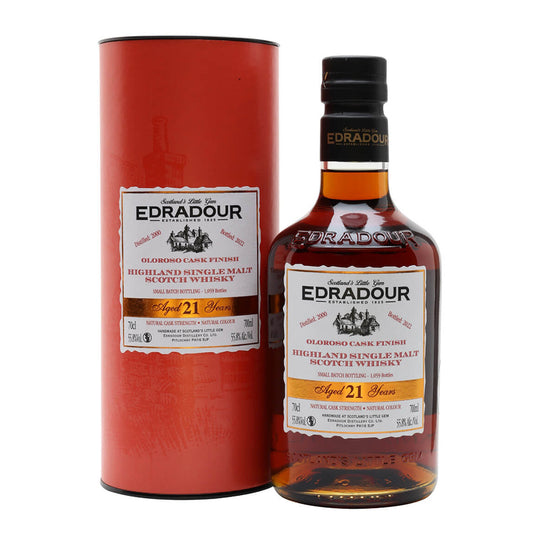 Edradour 2000 21 Year Old Oloroso Finish Highland Single Malt