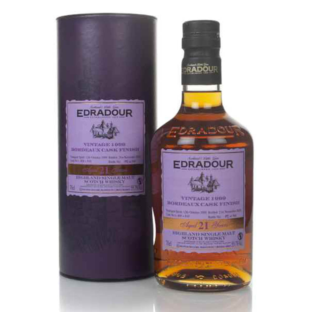 Edradour 21 Year Old 1999 – Bordeaux Cask Finish