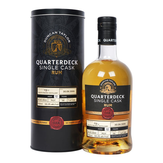 Quarterdeck South Pacific Distillery Fiji Rum 2009 – 12 Year Old (Duncan Taylor)