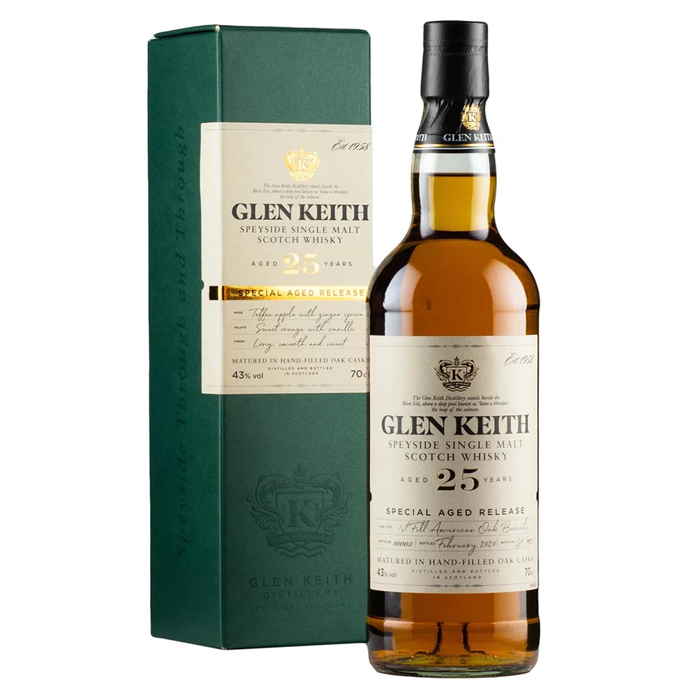 Glen Keith 25 Year Old - Secret Speyside Collection Whisky