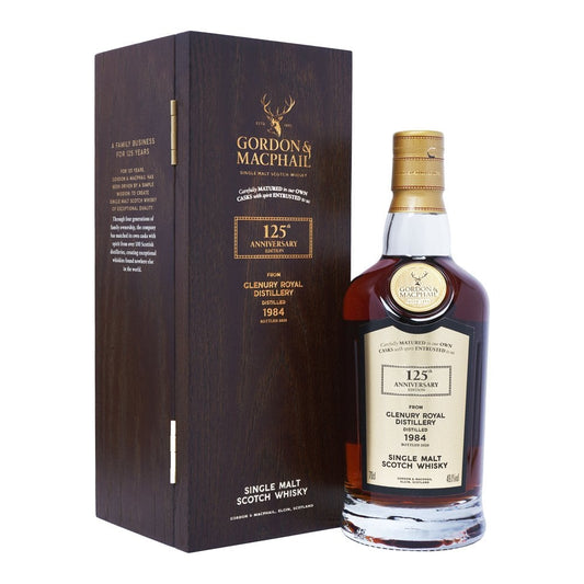 G&M 125th Anniversary Glenury Royal 1984 35 Year Old