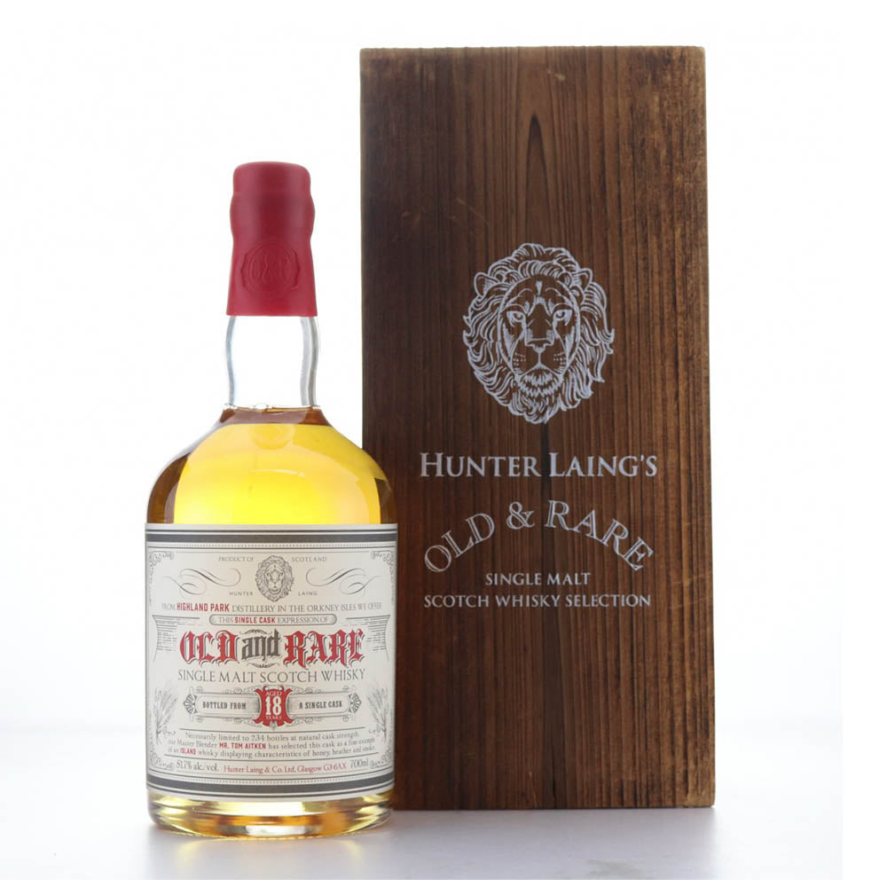 Highland Park 18 Year Old 1996 – Old & Rare Platinum (Hunter Laing)