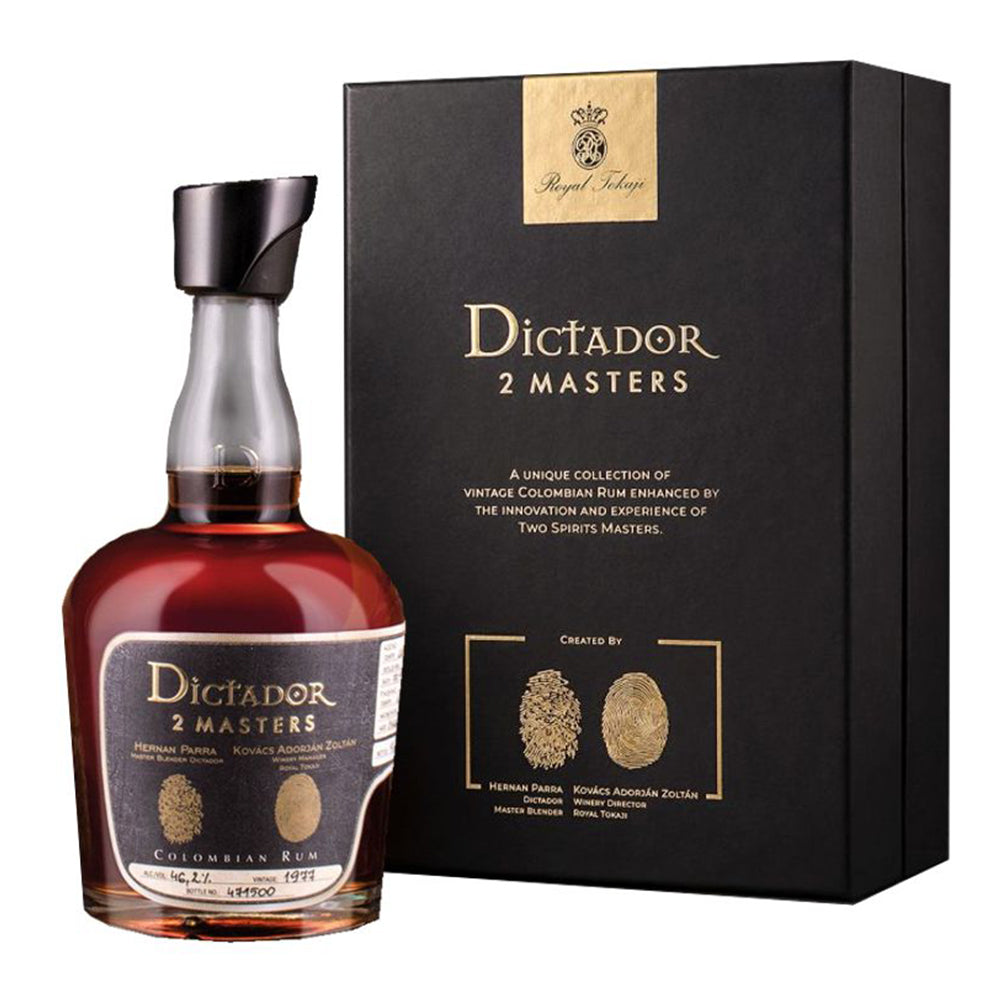 Dictador 2 Masters, Royal Tokaji 1977 Rum-First Cask Release 2020