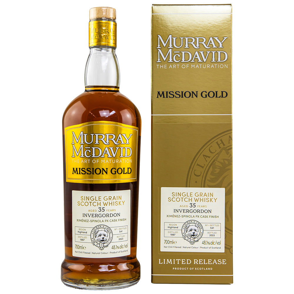 Invergordon 35 years 1987/2023 1st Fill PX Sherry Cask (Murray McDavid)