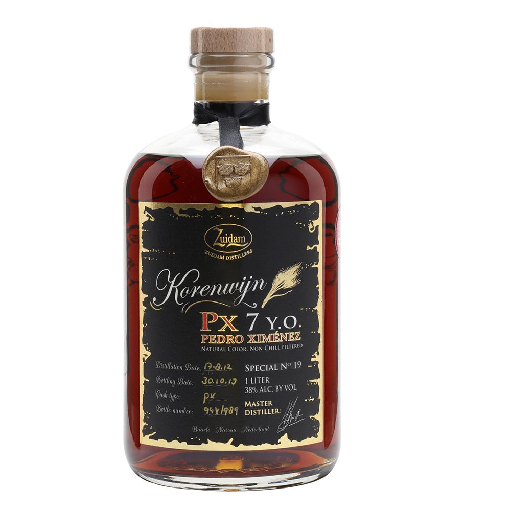 Zuidam Korenwijn 7 Year Old Genever Pedro Ximenez Cask #19 1000ml