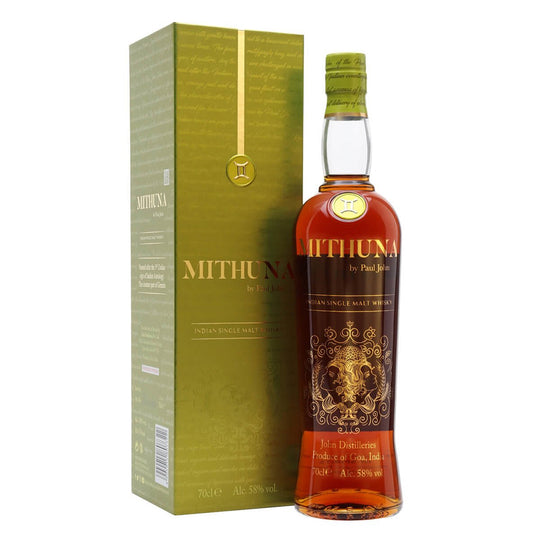 Paul John Single Malt Indian Whisky Mithuna Limited Edition