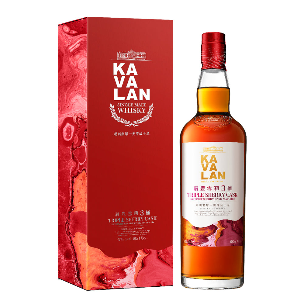 Kavalan Triple Sherry Cask Single Malt Whisky