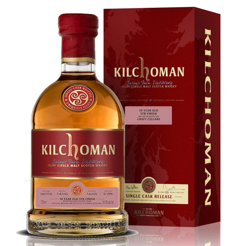 Kilchoman 2011 10 Year Old STR Cask Finish