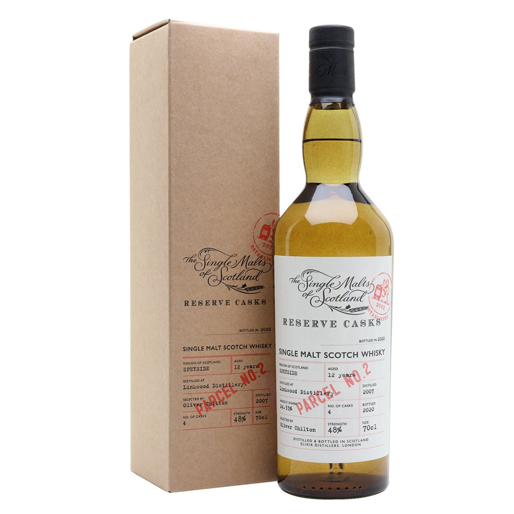 Single Malts of Scotland - Linkwood 2007 12 Year Old Reserve Cask – Parcel No.2