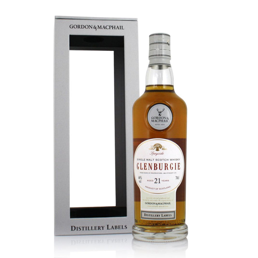 Glenburgie 21 Year Old – Distillery Labels (Gordon & MacPhail)