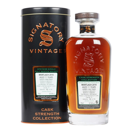 Mortlach 2010 – 11 Year Old – Sherry Cask – Signatory