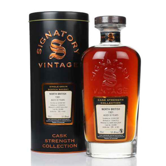 North British 30 Year Old 1991 (Signatory Cask Strength Collection)