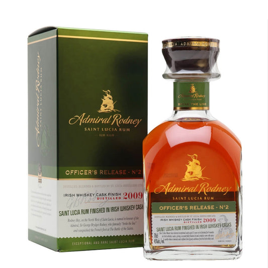 Admiral Rodney Rum Officer’s Release No.2 2009 Irish Whiskey Cask