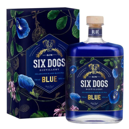 Six Dogs Blue Gin