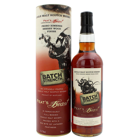 Peat’s Beast Batch Strength – Pedro Ximénez Sherry Wood Finish