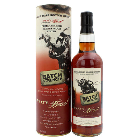 Peat's Beast Batch Strength – Pedro Ximénez Sherry Wood Finish