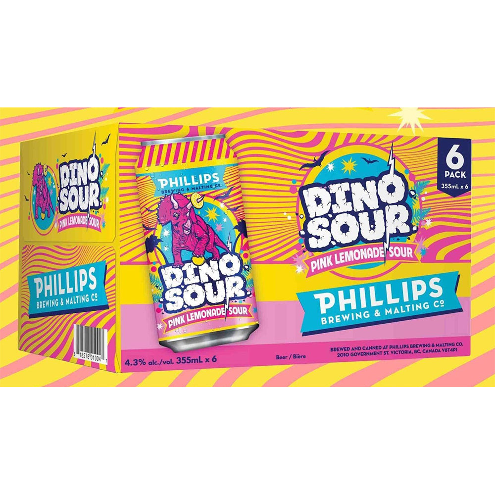 Phillips Dino Sour Pink Lemonade (DISC)