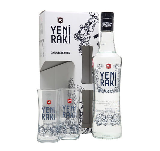 Yeni Raki - Glass Gift Pack