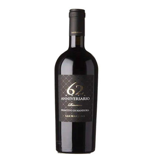 San Marzano Anniversario 62 - Primitivo Riserva