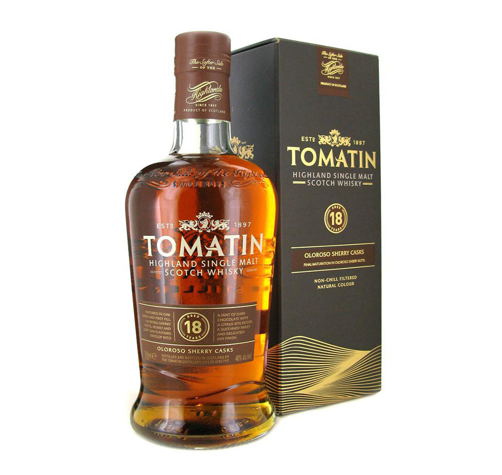 Tomatin Scotch Single Malt 18 Year