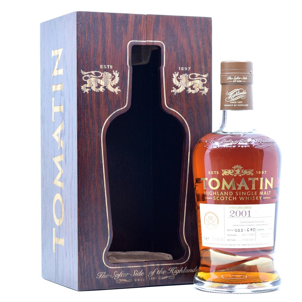 Tomatin 2001 PX Sherry Butt-Sansibar 10th Anniversary (Cask 34870)