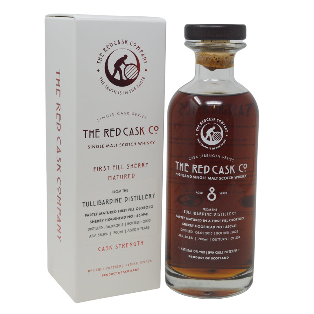 Tullibardine 8 Year Old (Cask 650941) - Red Cask Co.