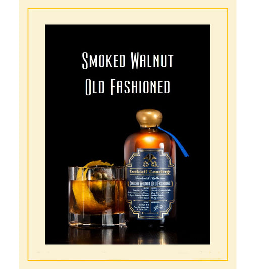 Cocktail Concierge Smoked Wanut Old Fashioned