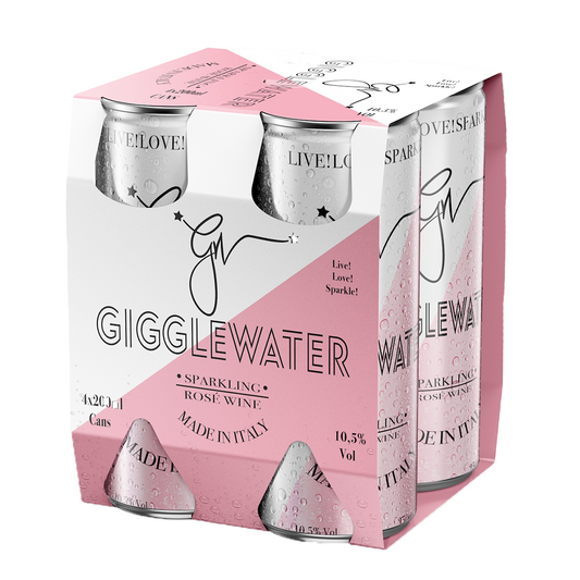 Gigglewater Rosé Sparkling Cans