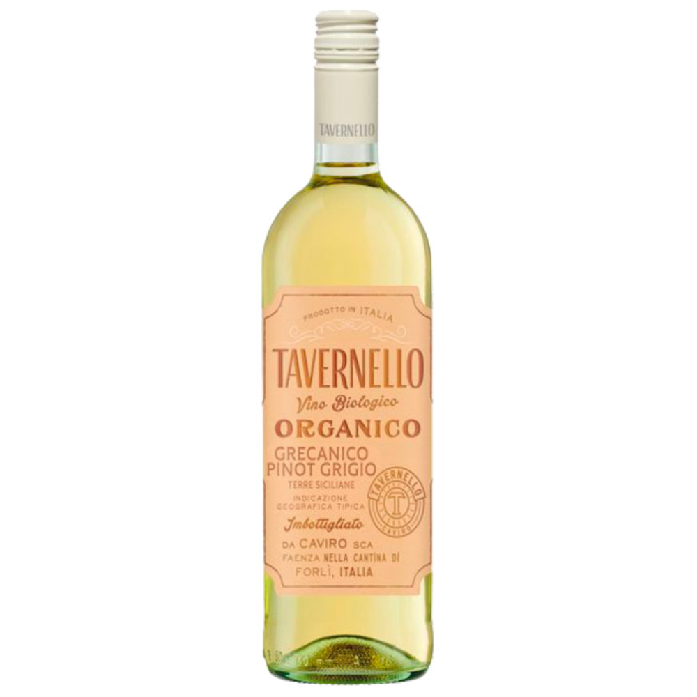 Tavernello Organic Grecanico Pinot Grigio Terre Siciliane IGT