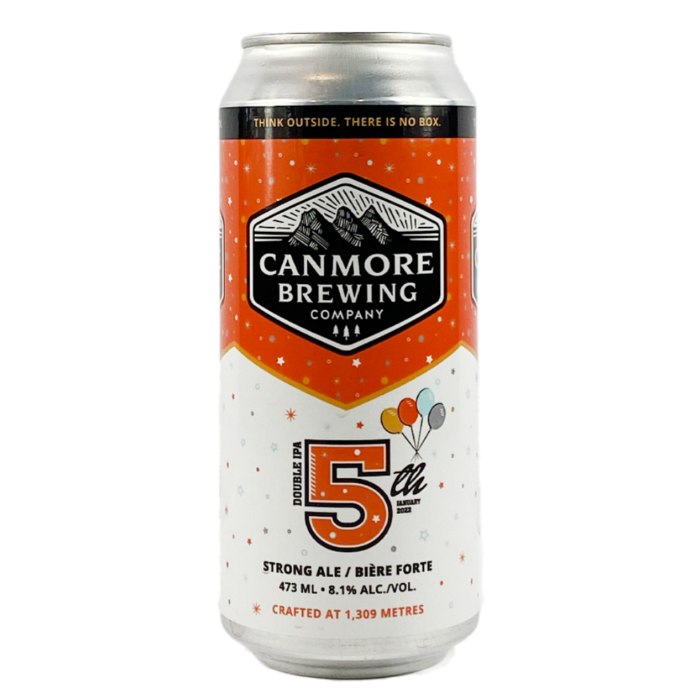 Canmore Brewing 5th Anniversary Double IPA