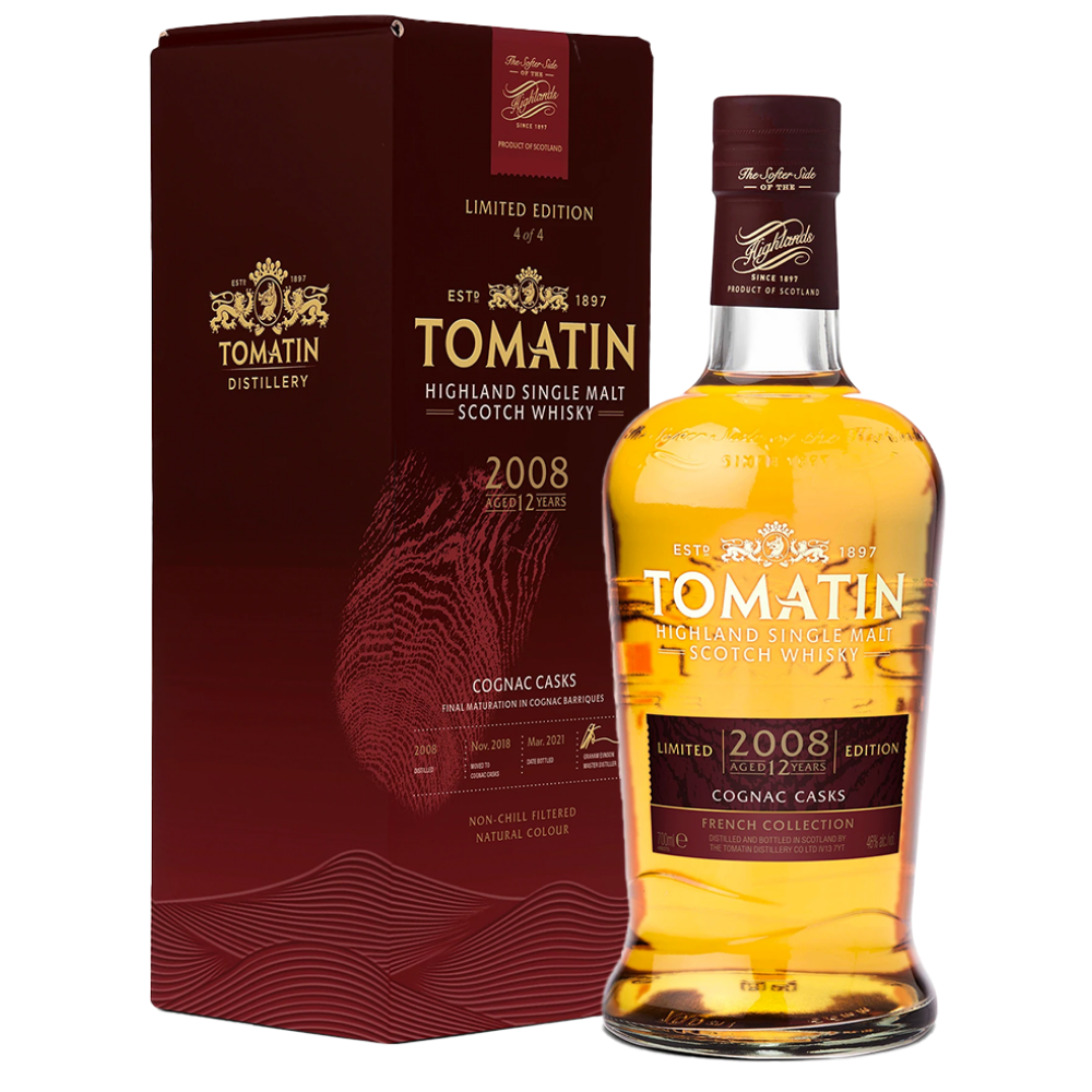 Tomatin 2008 12 Year Old Cognac Cask French Collection