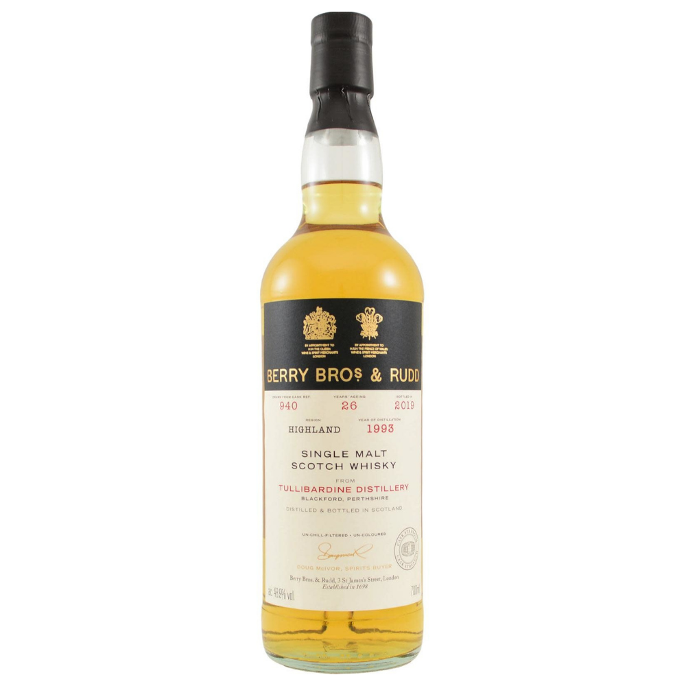 Tullibardine 1993 (bottled 2021) (cask 954) – Berry Bros. & Rudd