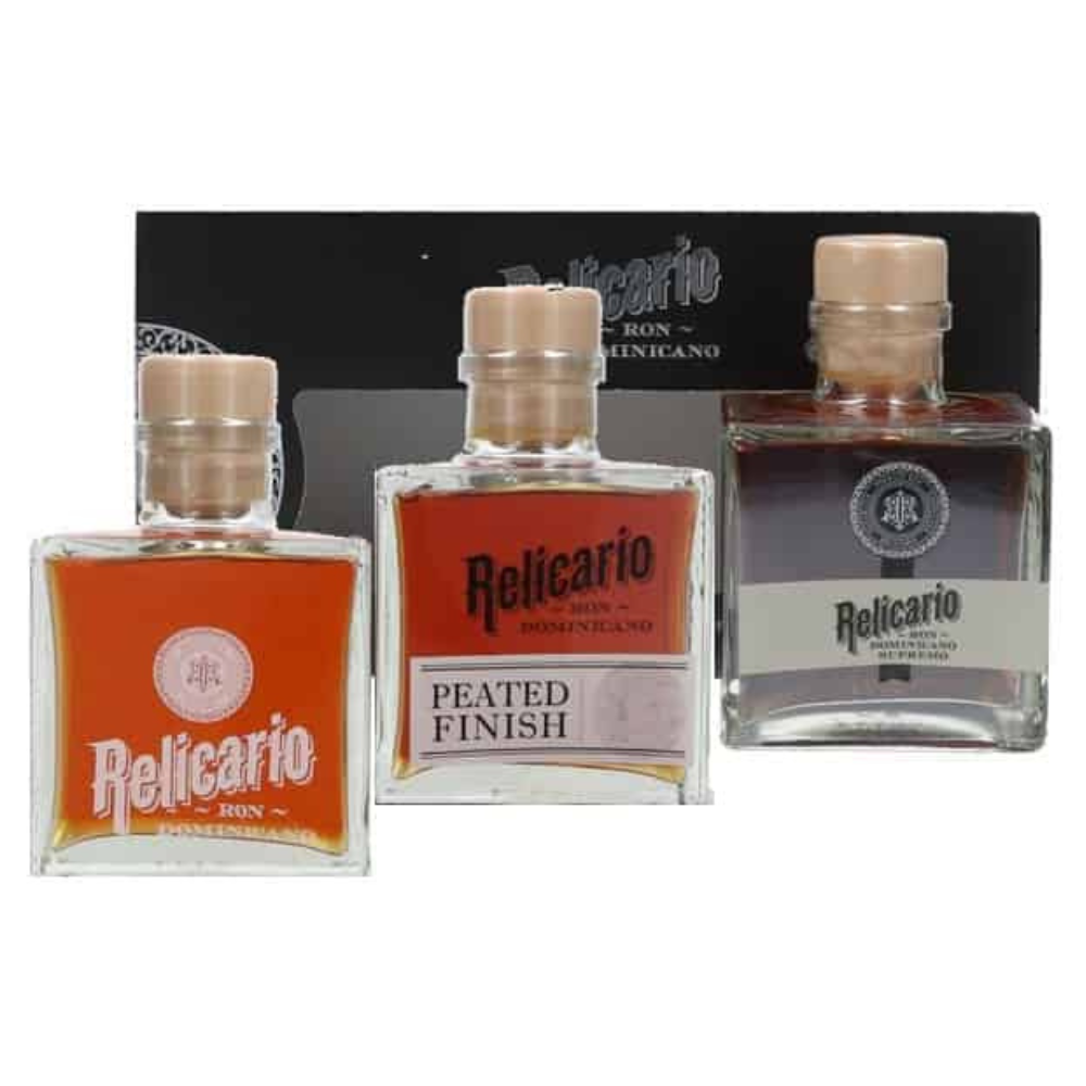 Relicario Gift Pack – Superior/Supremo/Peated 3x200ml