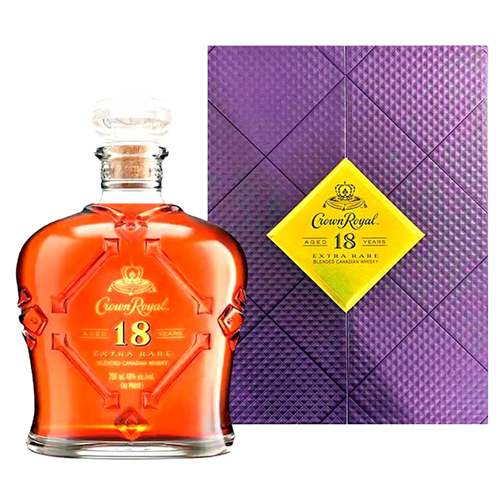 Crown Royal Extra Rare 18 Year Old Blended Canadian Whisky